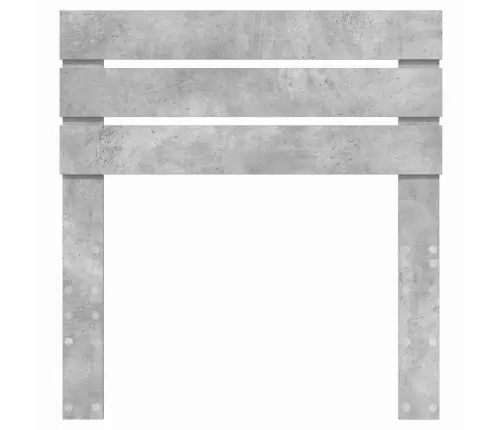 Galvūgalis Su Galvūgalio Betono Pilka 90 Cm Apdirbta Mediena