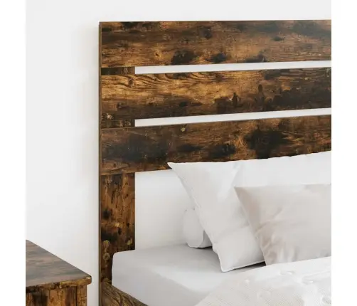 Galvgalis Ar Galvas Klāju Dūmaka Ozols 90 Cm Inženierijas Koks Vidaxl