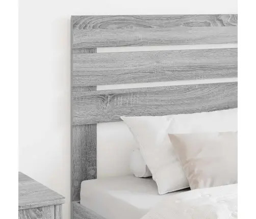 Galvgalis Ar Galvas Klāju Pelēks Sonoma 75 Cm Inženierijas Koks Vidaxl