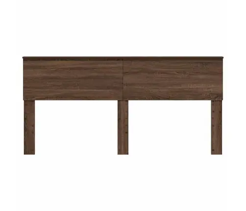 Galvgalis Ar Galvas Klāju Brūns Ozols 200 Cm Inženierijas Koks Vidaxl