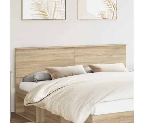 Galvgalis Ar Galvas Klāju Sonoma Ozols 180 Cm Inženierijas Koks Vidaxl