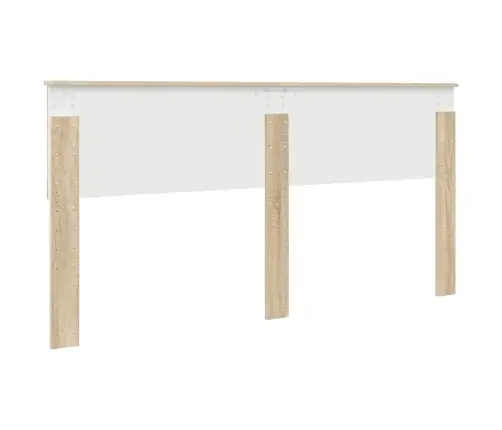 Galvgalis Ar Galvas Klāju Sonoma Ozols 180 Cm Inženierijas Koks Vidaxl