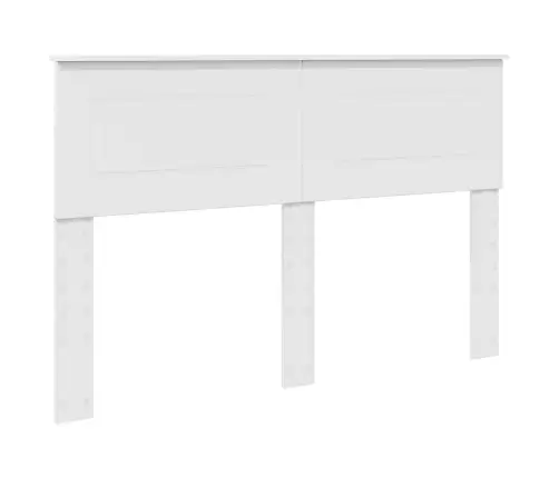 Galvgalis Ar Galvas Klāju Balts 160 Cm Inženierijas Koks Vidaxl