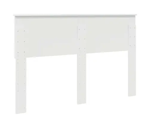 Galvgalis Spīdīga Balta 160 Cm Inženierijas Koks Vidaxl