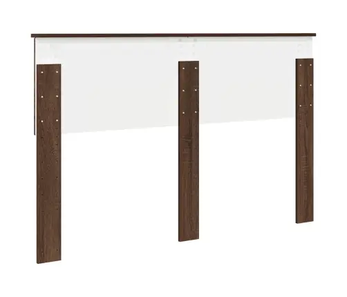 Galvgalis Ar Galvas Klāju Brūns Ozols 150 Cm Inženierijas Koks Vidaxl