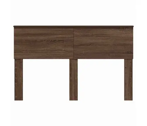 Galvgalis Ar Galvas Klāju Brūns Ozols 150 Cm Inženierijas Koks Vidaxl