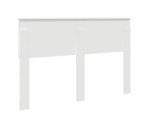 Galvgalis Ar Galvas Klāju Balts 140 Cm Inženierijas Koks Vidaxl