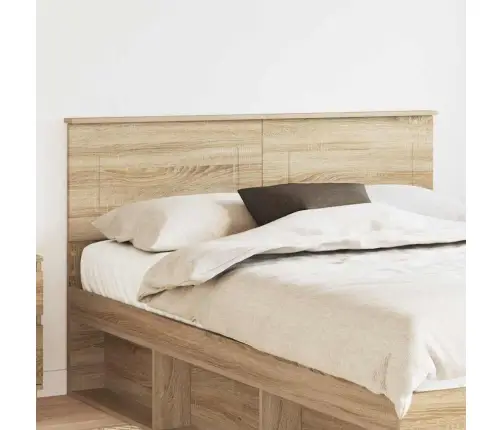 Galvgalis Ar Galvas Klāju Sonoma Ozols 140 Cm Inženierijas Koks Vidaxl