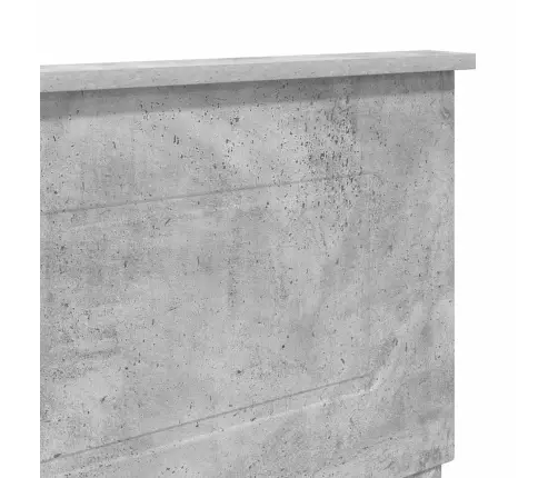 Galvgalis Betona Pelēks 140 Cm Inženierijas Koks Vidaxl