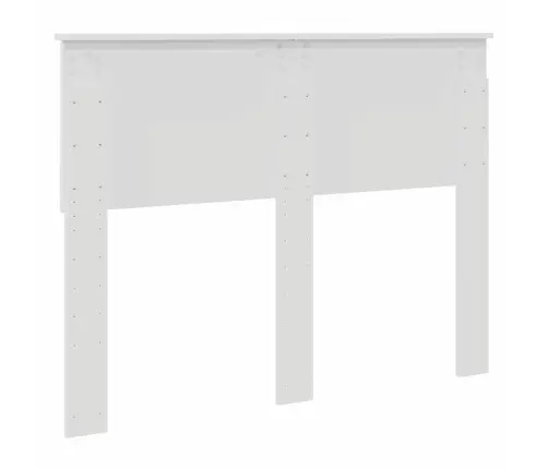 Galvgalis Ar Galvas Klāju Balts 135 Cm Inženierijas Koks Vidaxl