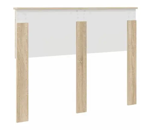 Galvgalis Ar Galvas Klāju Sonoma Ozols 135 Cm Inženierijas Koks Vidaxl