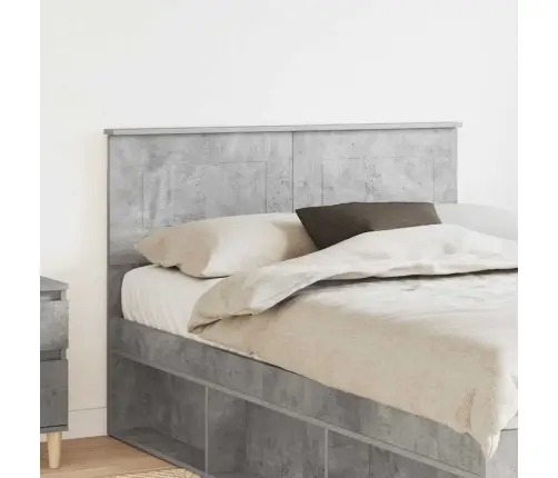 Galvgalis Betona Pelēks 135 Cm Inženierijas Koks Vidaxl