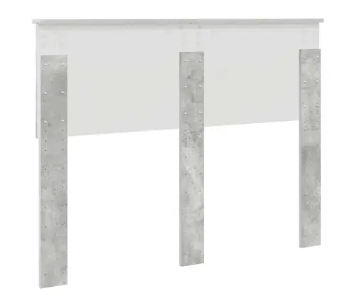 Galvgalis Betona Pelēks 135 Cm Inženierijas Koks Vidaxl