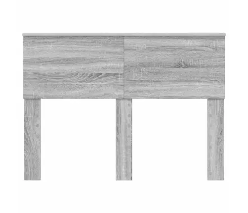 Galvūgalis Su Galvūgalio Pilkas Sonoma 135 Cm Apdirbta Mediena