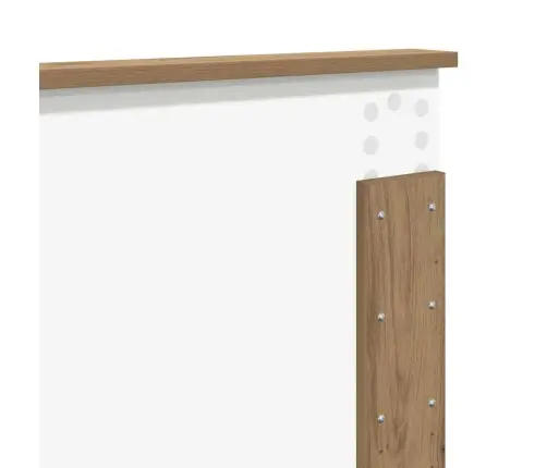 Galvgalis Artisānā Ozols 135 Cm Inženierijas Koks Vidaxl