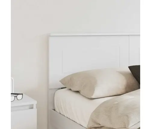 Galvgalis Ar Galvas Klāju Balts 120 Cm Inženierijas Koks Vidaxl