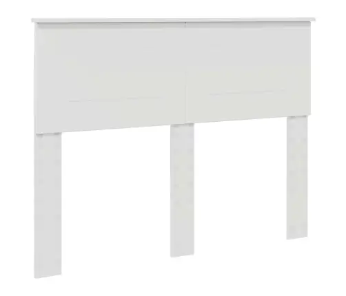 Galvgalis Ar Galvas Klāju Balts 120 Cm Inženierijas Koks Vidaxl