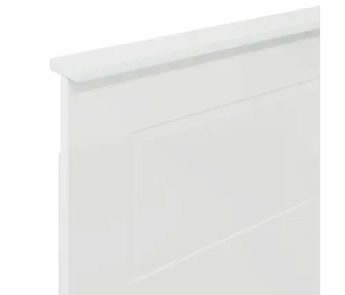 Galvgalis Spīdīga Balta 100 Cm Inženierijas Koks Vidaxl