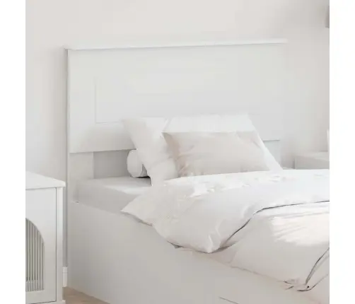 Galvūgalis Su Galvūgalio Balta 90 Cm Apdirbta Mediena