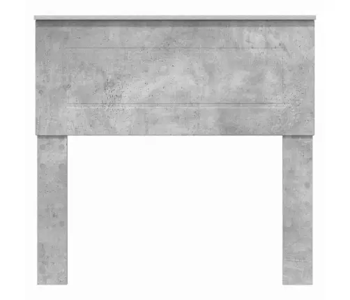 Galvūgalis Su Galvūgalio Betono Pilka 90 Cm Apdirbta Mediena