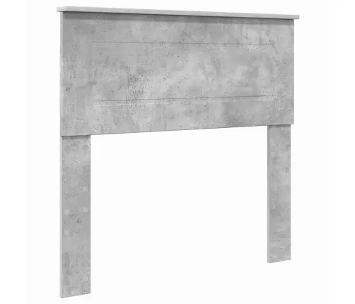 Galvūgalis Su Galvūgalio Betono Pilka 90 Cm Apdirbta Mediena