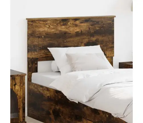 Galvgalis Ar Galvas Klāju Dūmaka Ozols 90 Cm Inženierijas Koks Vidaxl