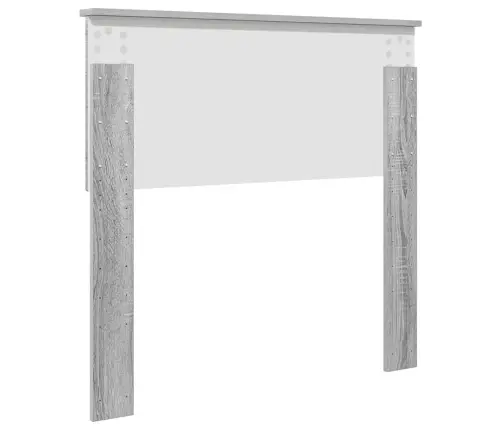 Galvgalis Ar Galvas Klāju Pelēks Sonoma 90 Cm Inženierijas Koks Vidaxl