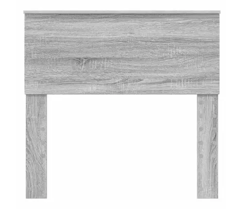 Galvgalis Ar Galvas Klāju Pelēks Sonoma 90 Cm Inženierijas Koks Vidaxl