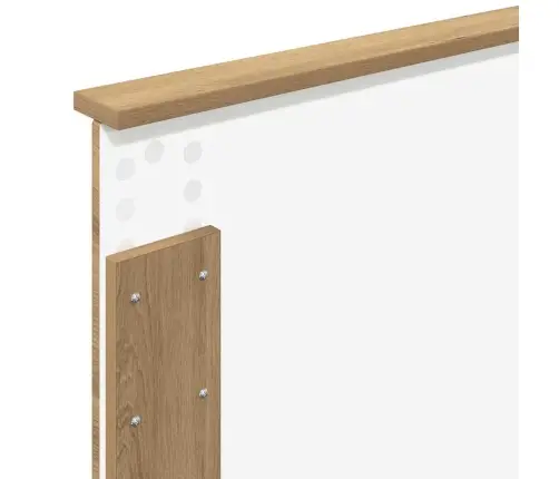 Galvgalis Artisānā Ozols 80 Cm Inženierijas Koks Vidaxl