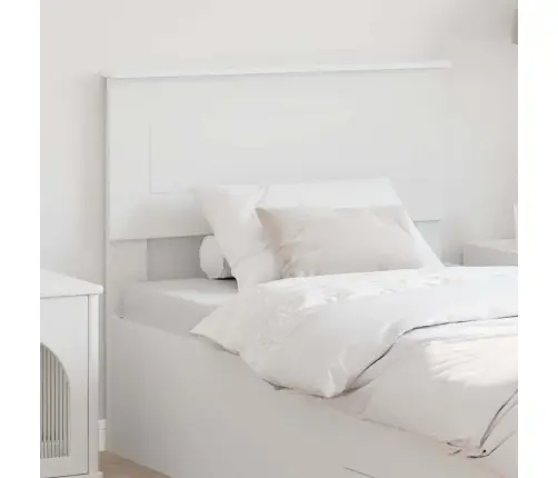 Galvgalis Ar Galvas Klāju Balts 75 Cm Inženierijas Koks Vidaxl