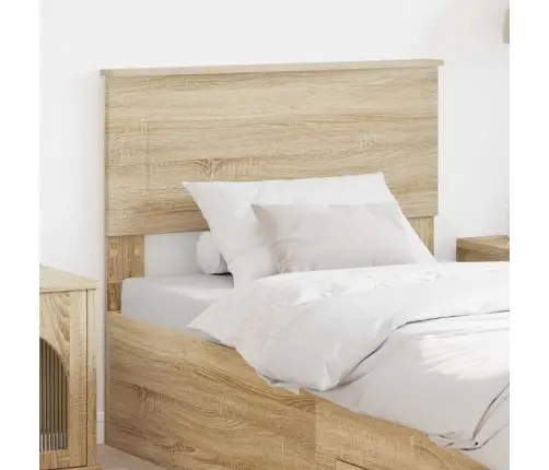 Galvgalis Ar Galvas Klāju Sonoma Ozols 75 Cm Inženierijas Koks Vidaxl