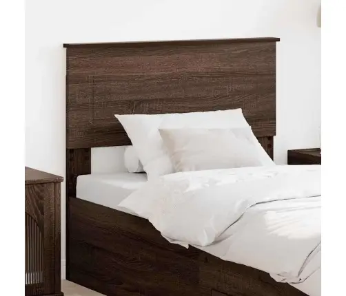 Galvgalis Ar Galvas Klāju Brūns Ozols 75 Cm Inženierijas Koks Vidaxl