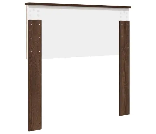 Galvgalis Ar Galvas Klāju Brūns Ozols 75 Cm Inženierijas Koks Vidaxl