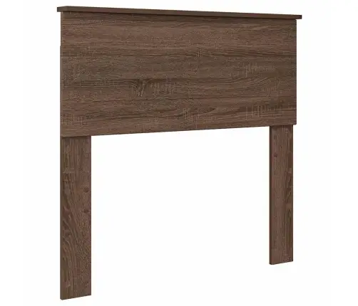 Galvgalis Ar Galvas Klāju Brūns Ozols 75 Cm Inženierijas Koks Vidaxl