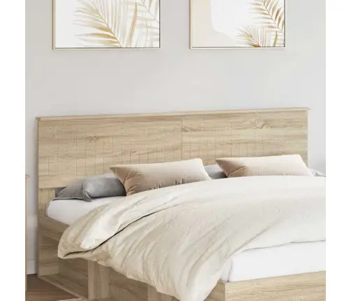 Galvūgalis Su Galvūgalio Sonoma Ąžuolas 180 Cm Apdirbta Mediena