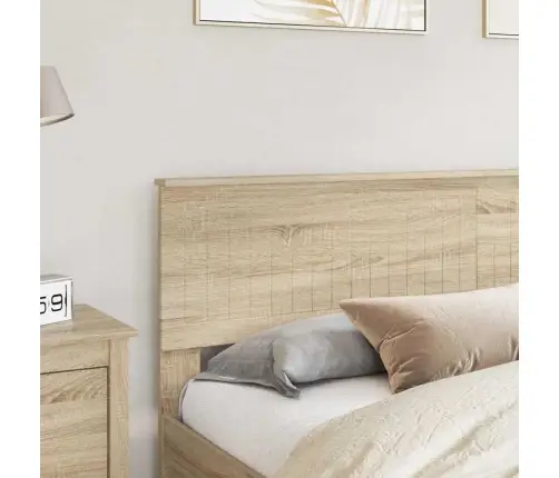 Galvūgalis Su Galvūgalio Sonoma Ąžuolas 180 Cm Apdirbta Mediena