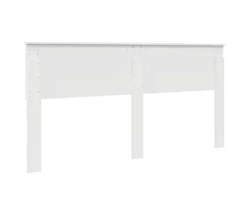 Galvgalis Spīdīga Balta 180 Cm Inženierijas Koks Vidaxl