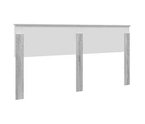 Galvūgalis Su Galvūgalio Pilkas Sonoma 180 Cm Apdirbta Mediena