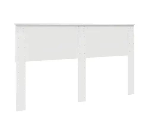 Galvgalis Spīdīga Balta 160 Cm Inženierijas Koks Vidaxl