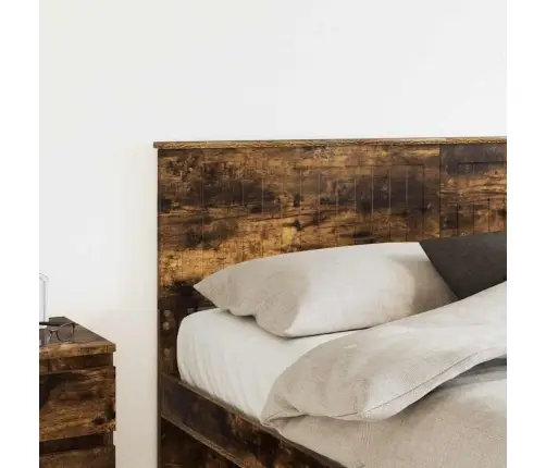 Galvgalis Ar Galvas Klāju Dūmaka Ozols 160 Cm Inženierijas Koks Vidaxl