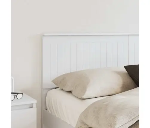 Galvgalis Ar Galvas Klāju Balts 150 Cm Inženierijas Koks Vidaxl