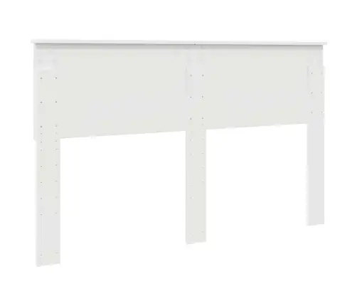 Galvgalis Ar Galvas Klāju Balts 150 Cm Inženierijas Koks Vidaxl