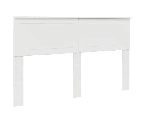 Galvgalis Ar Galvas Klāju Balts 150 Cm Inženierijas Koks Vidaxl