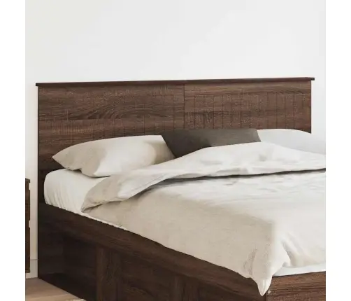 Galvūgalis Su Galvūgalio Rudas Ąžuolas 150 Cm Apdirbta Mediena