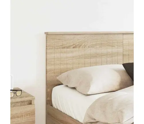 Galvgalis Ar Galvas Klāju Sonoma Ozols 140 Cm Inženierijas Koks Vidaxl