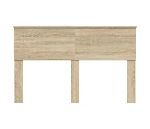 Galvgalis Ar Galvas Klāju Sonoma Ozols 140 Cm Inženierijas Koks Vidaxl