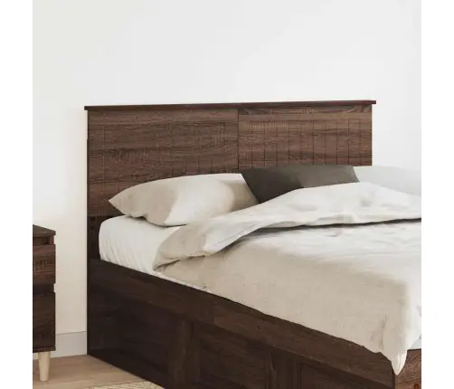 Galvūgalis Su Galvūgalio Rudas Ąžuolas 140 Cm Apdirbta Mediena