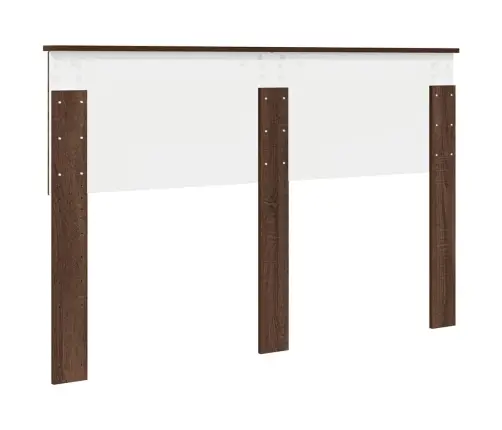 Galvūgalis Su Galvūgalio Rudas Ąžuolas 140 Cm Apdirbta Mediena