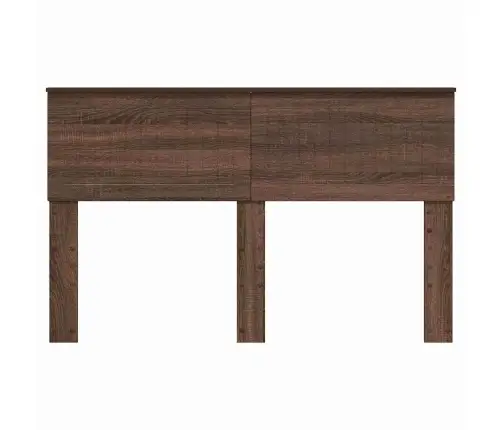 Galvūgalis Su Galvūgalio Rudas Ąžuolas 140 Cm Apdirbta Mediena