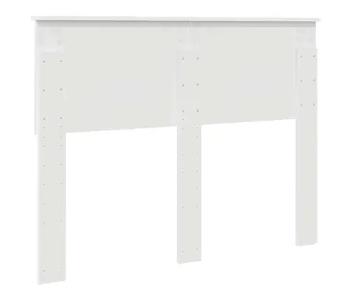 Galvgalis Ar Galvas Klāju Balts 135 Cm Inženierijas Koks Vidaxl